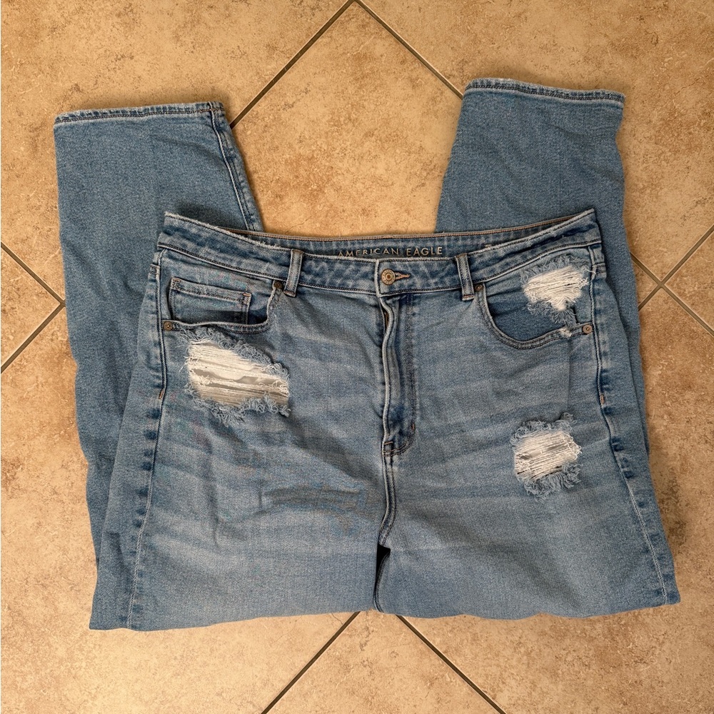 American Eagle Woman's straight leg jeans